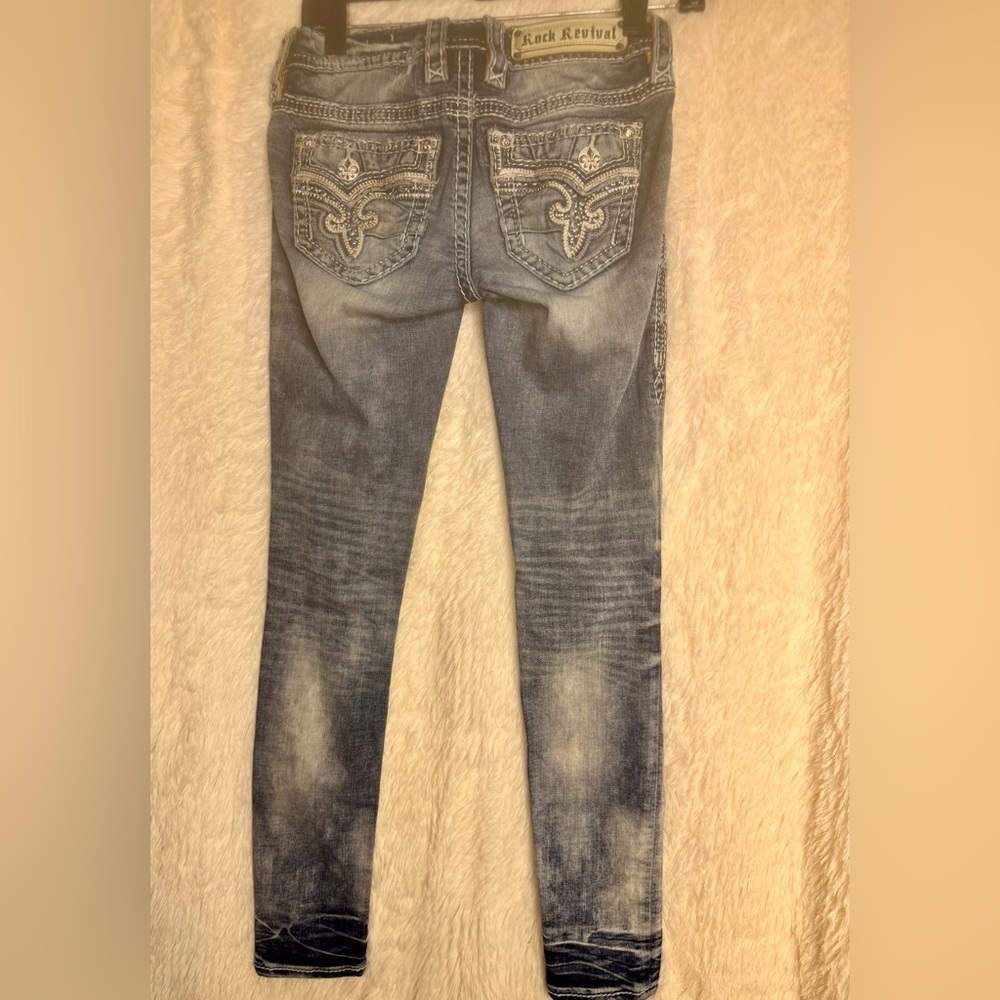 👖 Rock Revival Arisa Skinny Jeans – Women’s Size 24